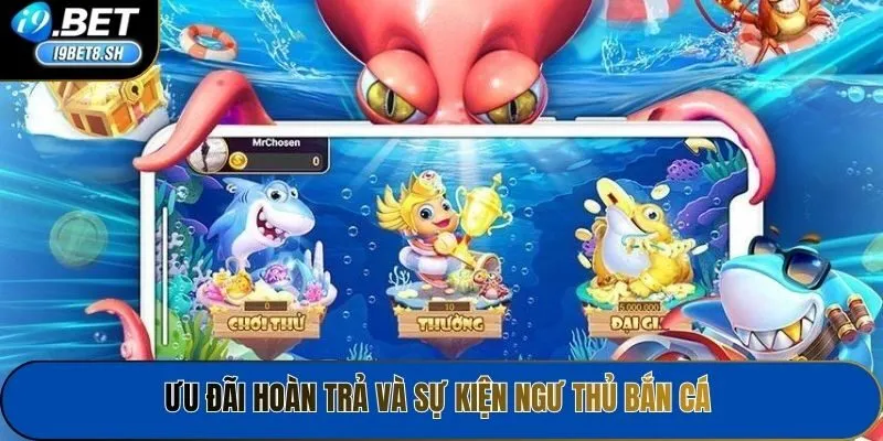 Ưu đãi hoàn trả và sự kiện ngư thủ Bắn cá